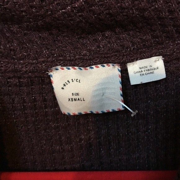 Anthropologie Postage Stamp Sweater - Picture 8 of 14